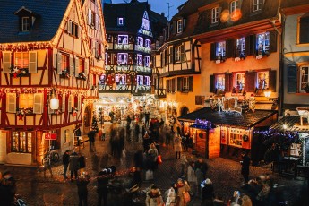 Alsace Noel Pazarları Turu THY ile 3 Gece Ekstra Turlar Dahil